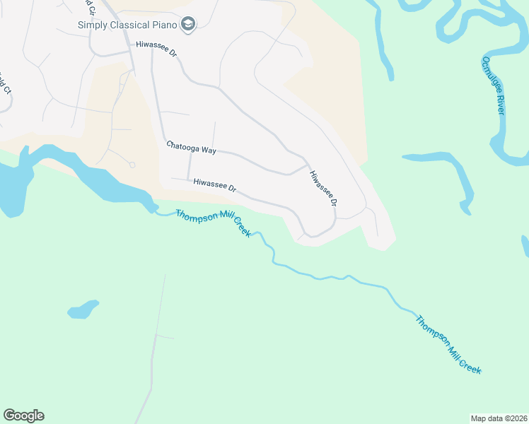 map of restaurants, bars, coffee shops, grocery stores, and more near 2109 Hiwassee Drive in Bonaire