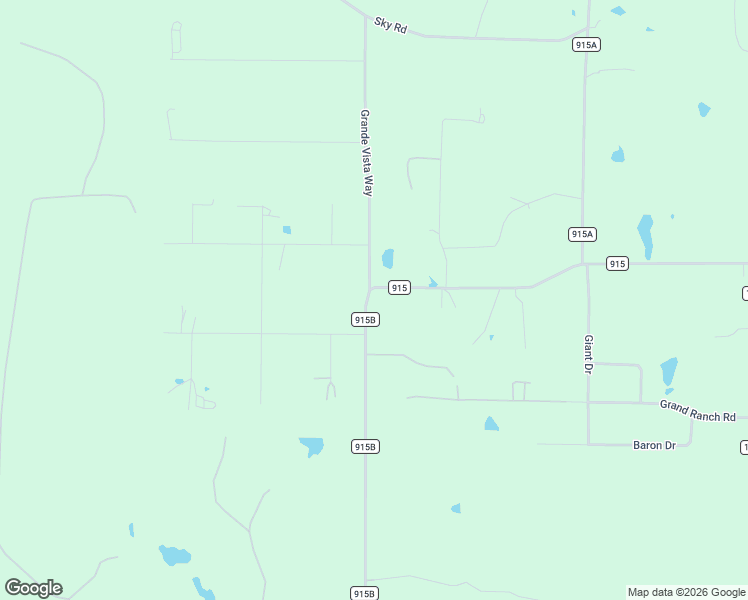 map of restaurants, bars, coffee shops, grocery stores, and more near 5945 County Road 915 in Joshua
