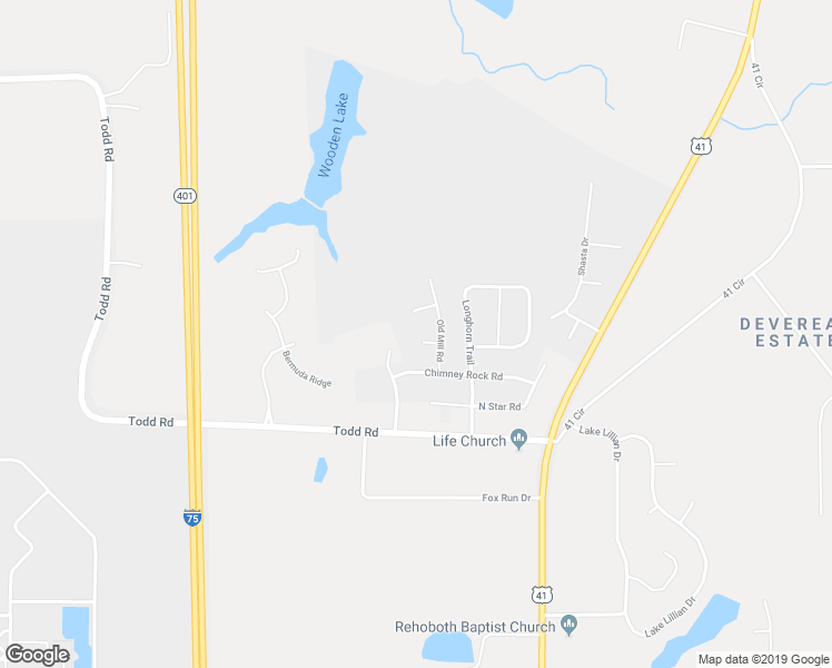 map of restaurants, bars, coffee shops, grocery stores, and more near 104 Senimor Court in Perry