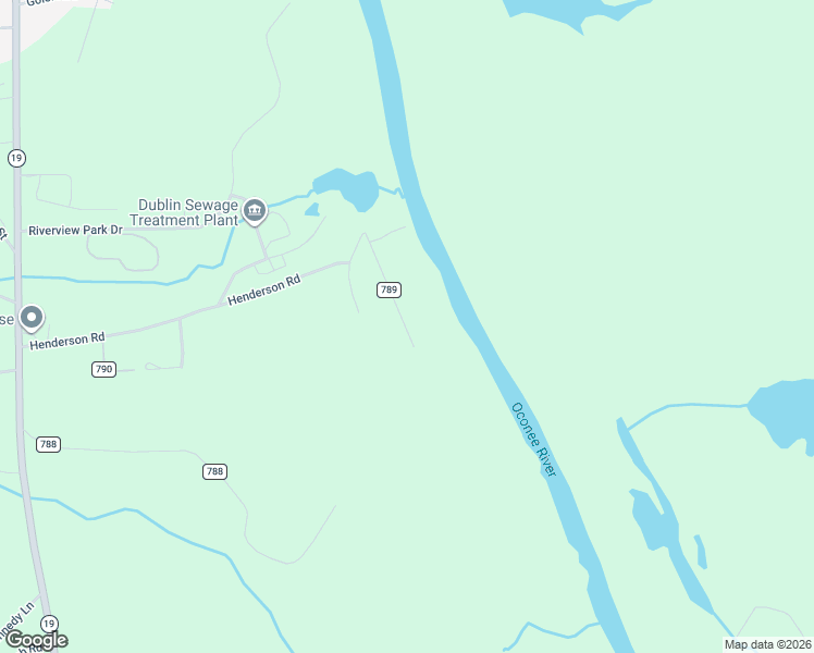 map of restaurants, bars, coffee shops, grocery stores, and more near 892 County Road 789 in Dublin