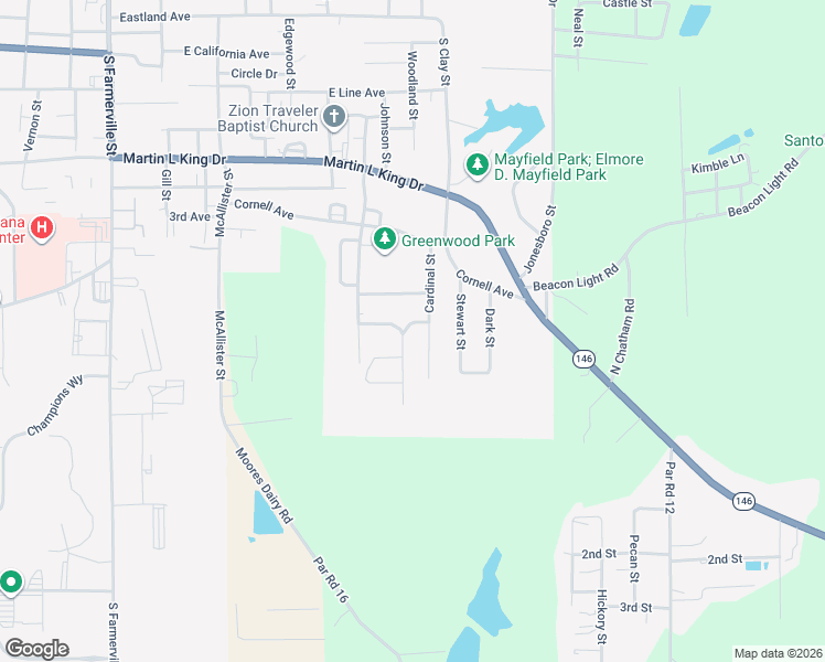 map of restaurants, bars, coffee shops, grocery stores, and more near 1400 Oriole Avenue in Ruston