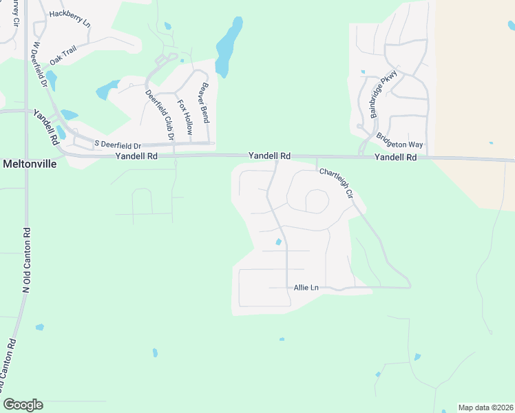 map of restaurants, bars, coffee shops, grocery stores, and more near 104 Highbury Cove in Canton