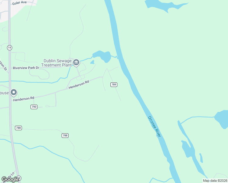 map of restaurants, bars, coffee shops, grocery stores, and more near 892 County Road 789 in Dublin