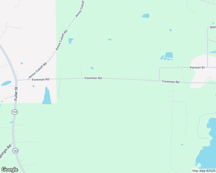 map of restaurants, bars, coffee shops, grocery stores, and more near 496 Foreman Road in Doyline