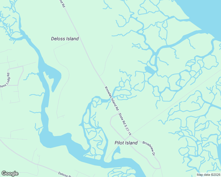 map of restaurants, bars, coffee shops, grocery stores, and more near 197 Knowles Island Road in Ridgeland