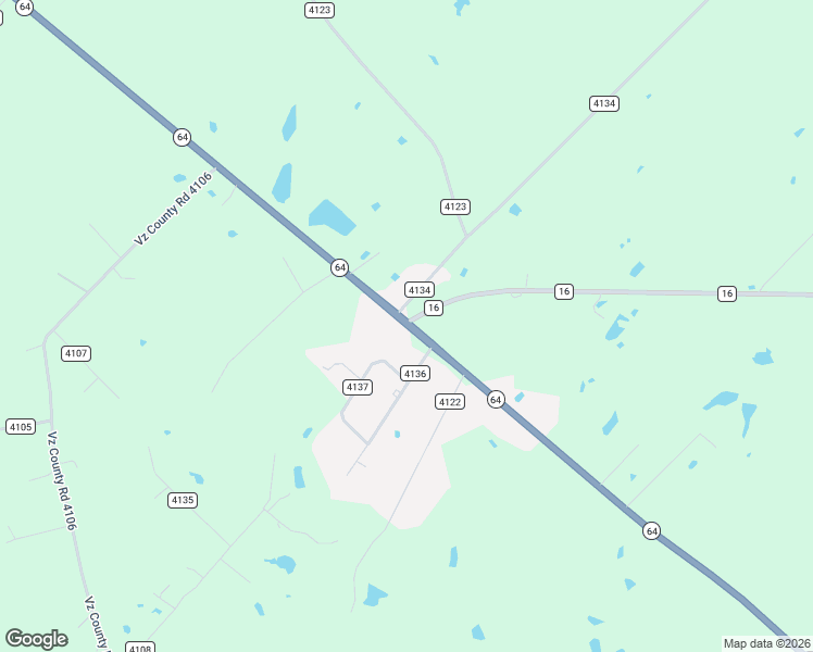 map of restaurants, bars, coffee shops, grocery stores, and more near 20010 State Highway 64 in Canton