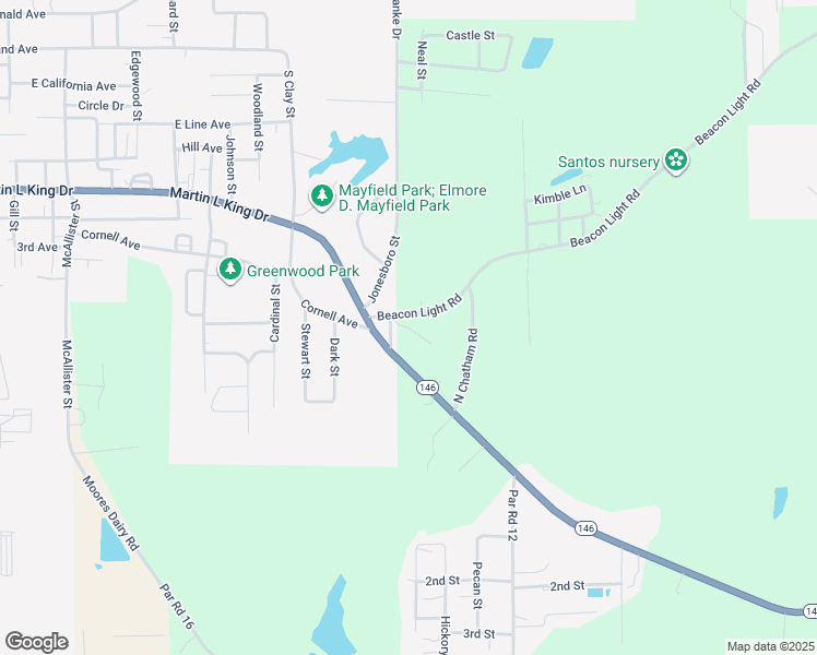 map of restaurants, bars, coffee shops, grocery stores, and more near 113 Leroy Street in Ruston