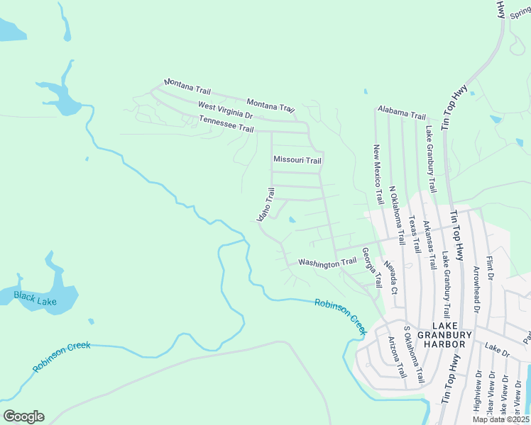 map of restaurants, bars, coffee shops, grocery stores, and more near 3212 Maine Trail in Granbury