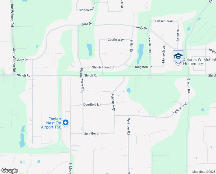 map of restaurants, bars, coffee shops, grocery stores, and more near 5831 Pelican Ct in Midlothian