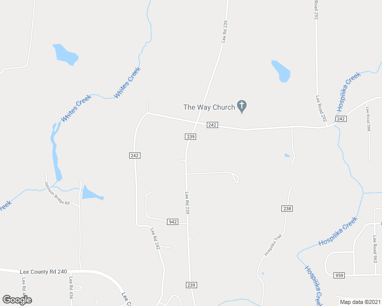 map of restaurants, bars, coffee shops, grocery stores, and more near 1837 Lee Road 239 in Smiths Station
