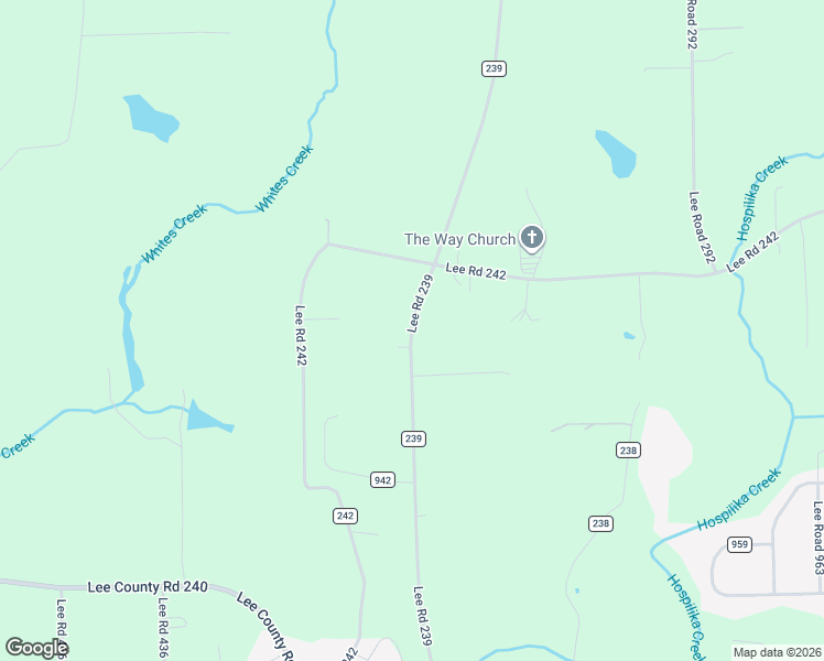 map of restaurants, bars, coffee shops, grocery stores, and more near 1837 County Road 239 in Smiths Station