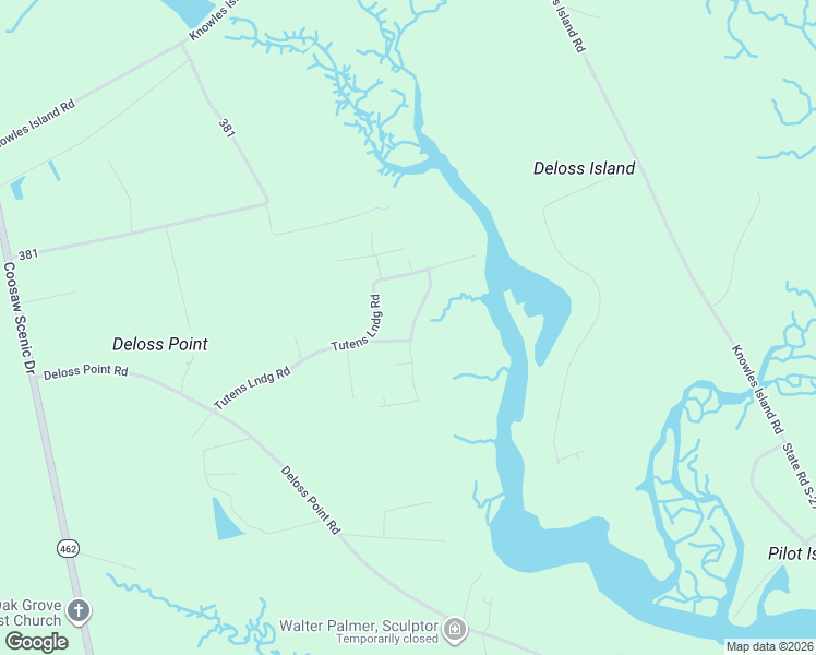 map of restaurants, bars, coffee shops, grocery stores, and more near 173 Riverview Drive in Ridgeland