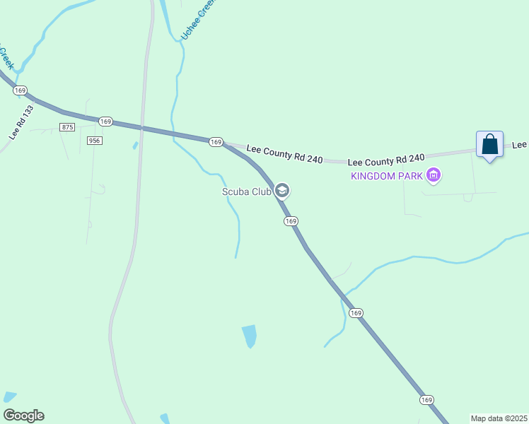 map of restaurants, bars, coffee shops, grocery stores, and more near 10025 Alabama 169 in Salem