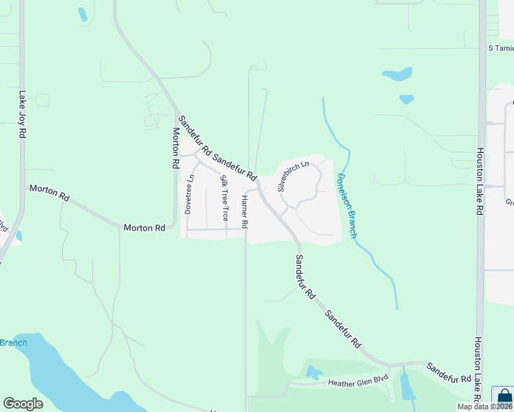 map of restaurants, bars, coffee shops, grocery stores, and more near 181 Sandefur Road in Kathleen