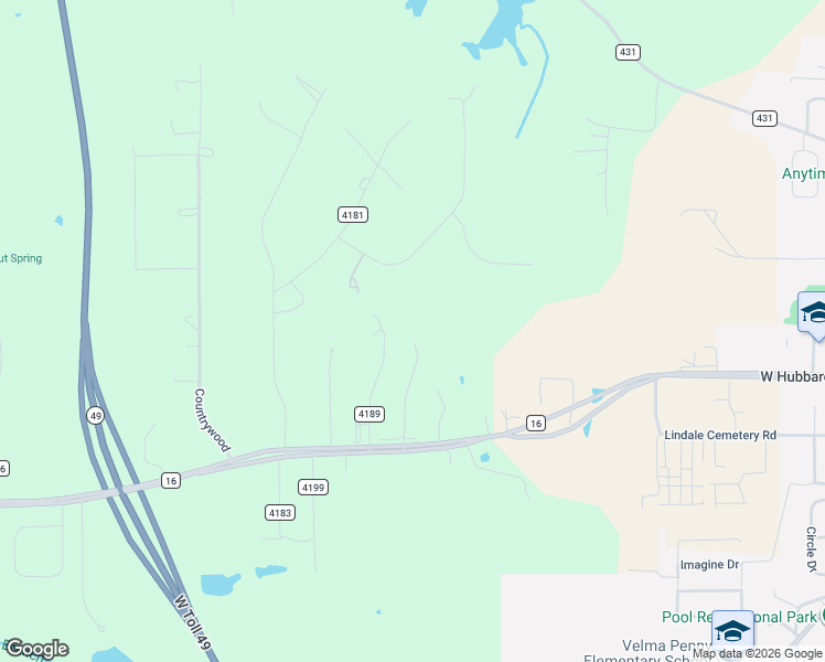 map of restaurants, bars, coffee shops, grocery stores, and more near 17114 Sentinel Lane in Lindale