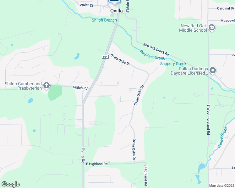 map of restaurants, bars, coffee shops, grocery stores, and more near 103 Rimrock Court in Ovilla