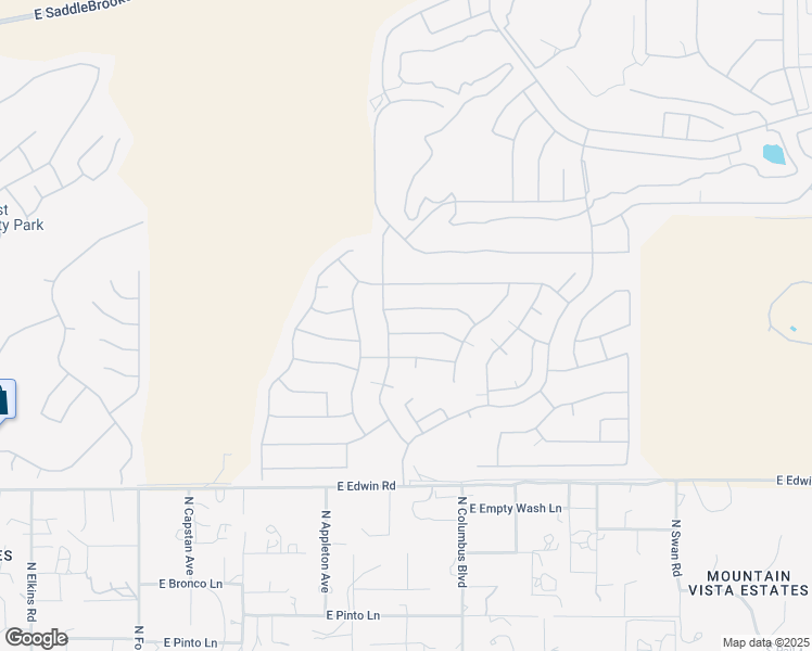 map of restaurants, bars, coffee shops, grocery stores, and more near 62108 East Briarwood Drive in Tucson