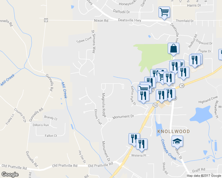 map of restaurants, bars, coffee shops, grocery stores, and more near 50 Wilder Way in Millbrook
