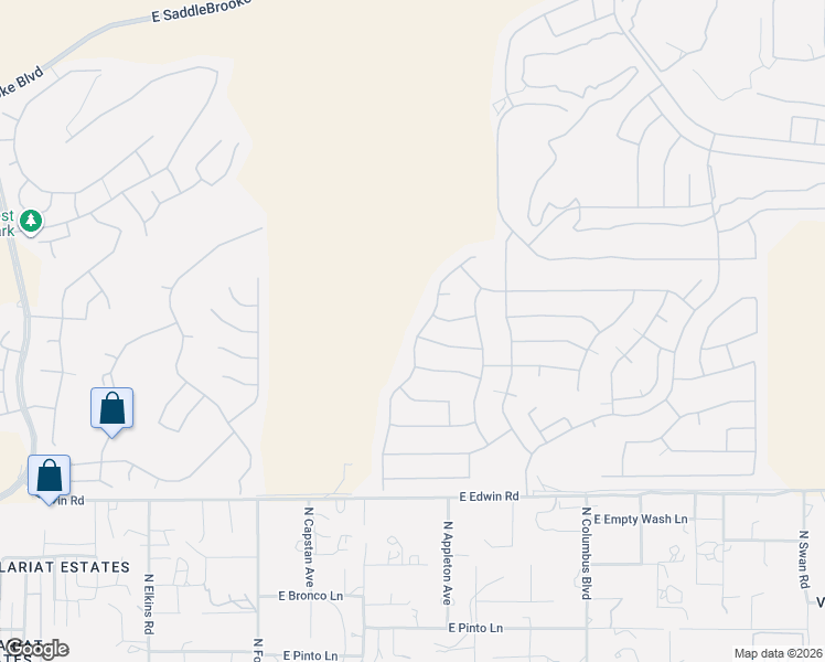 map of restaurants, bars, coffee shops, grocery stores, and more near 39588 South Winding Trail Drive in Tucson