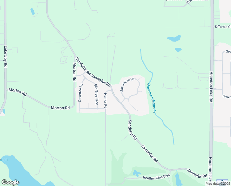 map of restaurants, bars, coffee shops, grocery stores, and more near 181 Sandefur Road in Kathleen