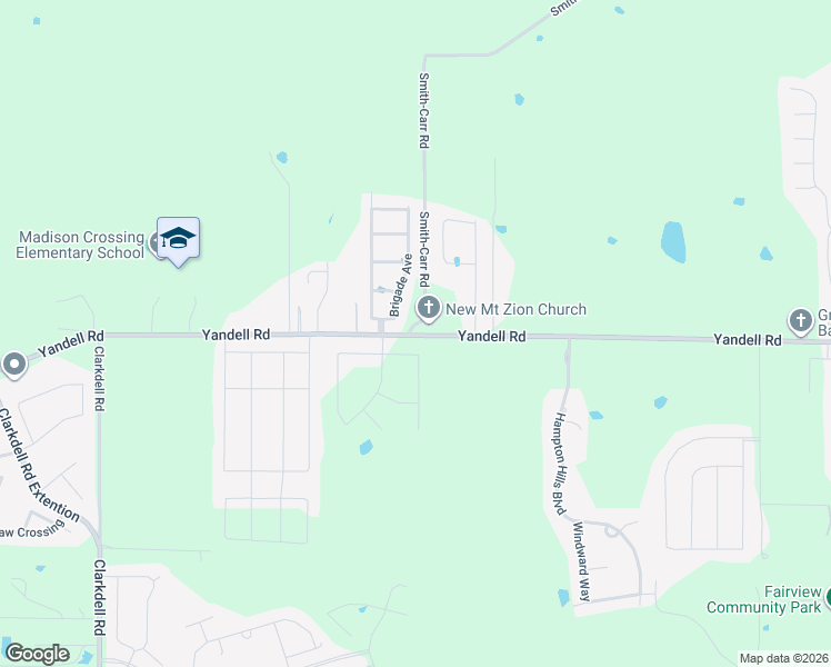 map of restaurants, bars, coffee shops, grocery stores, and more near 420 Yandell Road in Canton