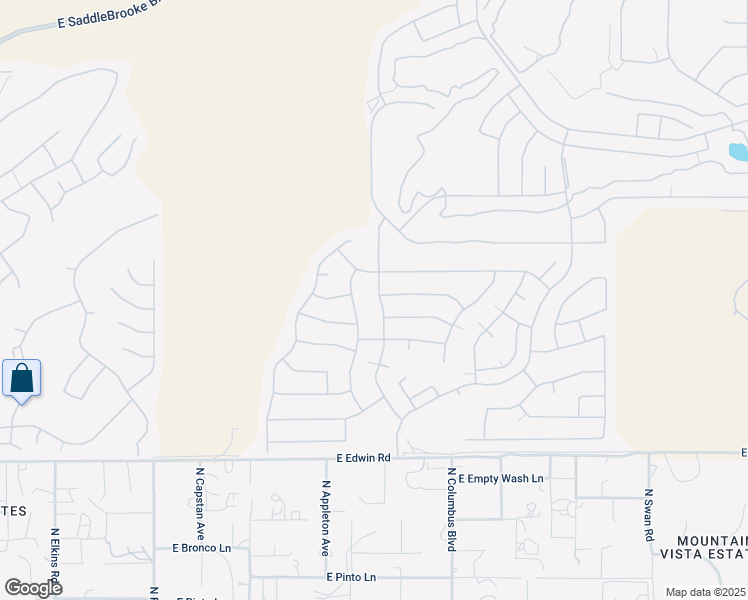 map of restaurants, bars, coffee shops, grocery stores, and more near 39595 South Hollywood Way in Tucson