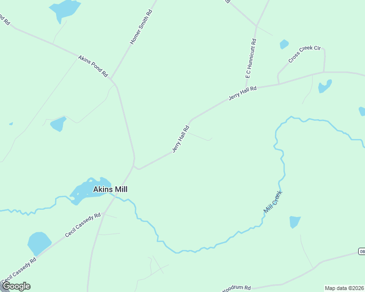 map of restaurants, bars, coffee shops, grocery stores, and more near 338 Jerry Hall Road in Statesboro