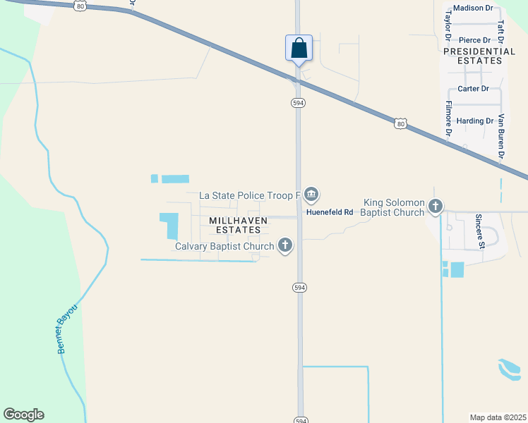 map of restaurants, bars, coffee shops, grocery stores, and more near 1104 Killoden Drive in Monroe