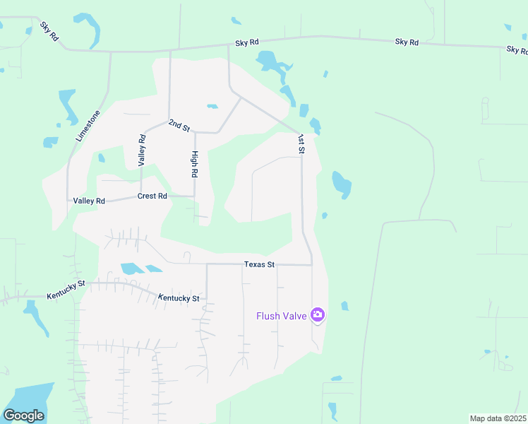map of restaurants, bars, coffee shops, grocery stores, and more near 9508 Clark Street in Joshua