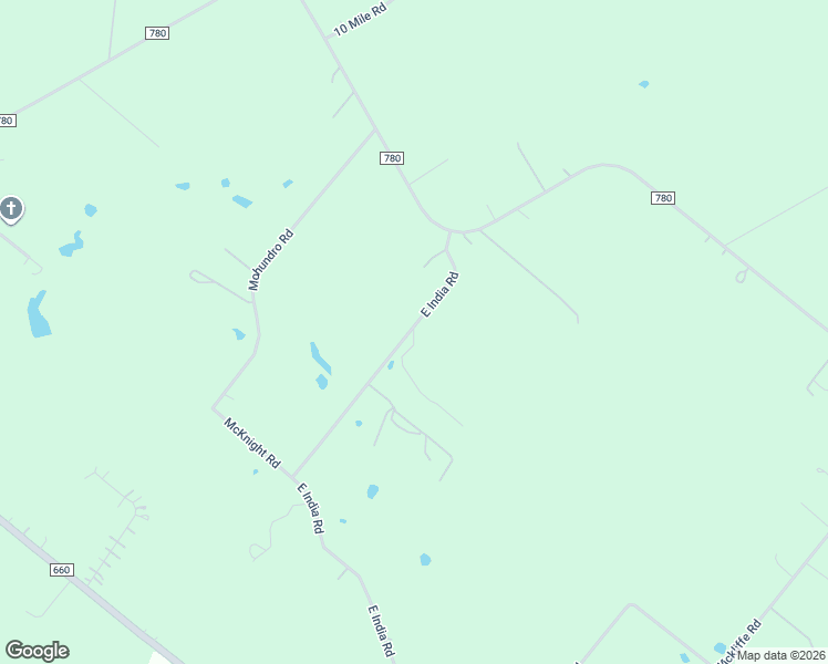 map of restaurants, bars, coffee shops, grocery stores, and more near 171 East India Road in Ferris