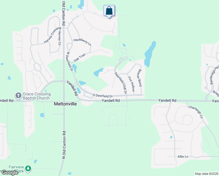 map of restaurants, bars, coffee shops, grocery stores, and more near 419 Spike Ridge in Canton