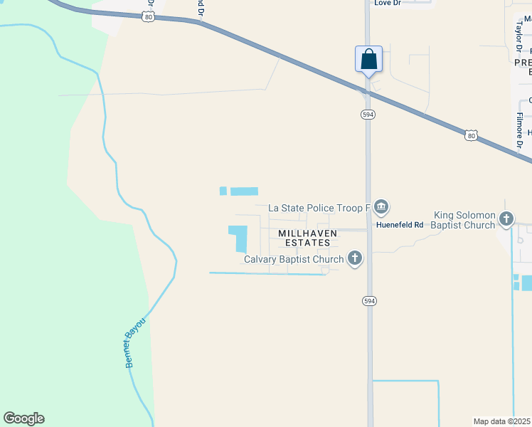 map of restaurants, bars, coffee shops, grocery stores, and more near 207 Bennett Lake Dr in Monroe