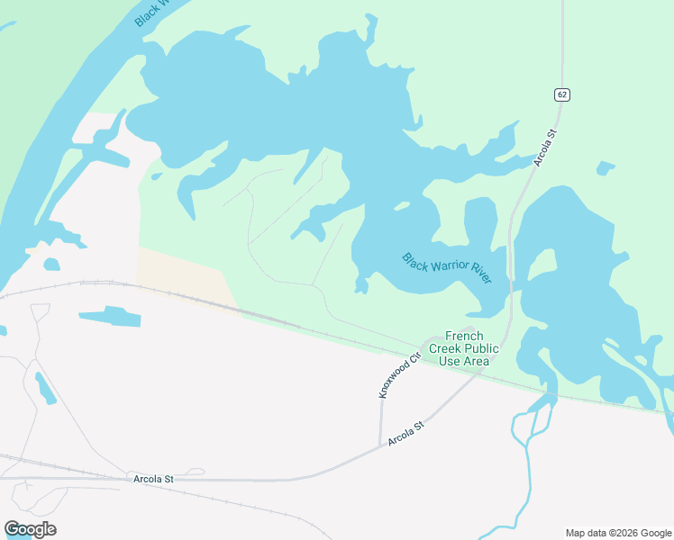 map of restaurants, bars, coffee shops, grocery stores, and more near Cypress Drive in Demopolis