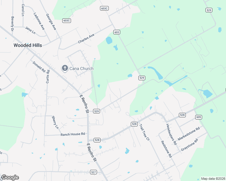 map of restaurants, bars, coffee shops, grocery stores, and more near 1309 County Road 529 in Burleson