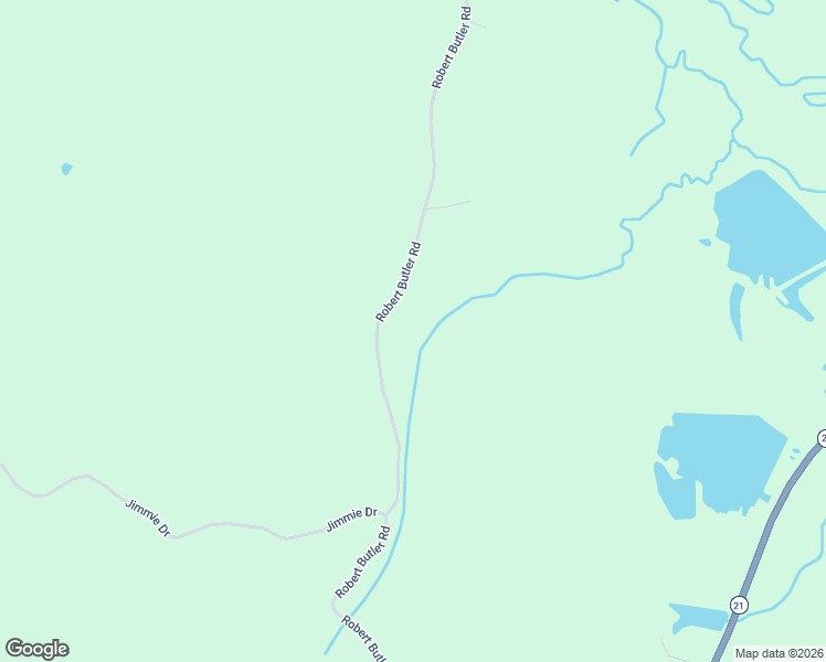 map of restaurants, bars, coffee shops, grocery stores, and more near 2055 Robert Butler Road in Forest