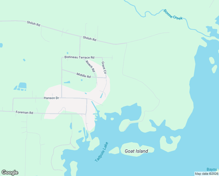 map of restaurants, bars, coffee shops, grocery stores, and more near 231 Grant Cir in Doyline