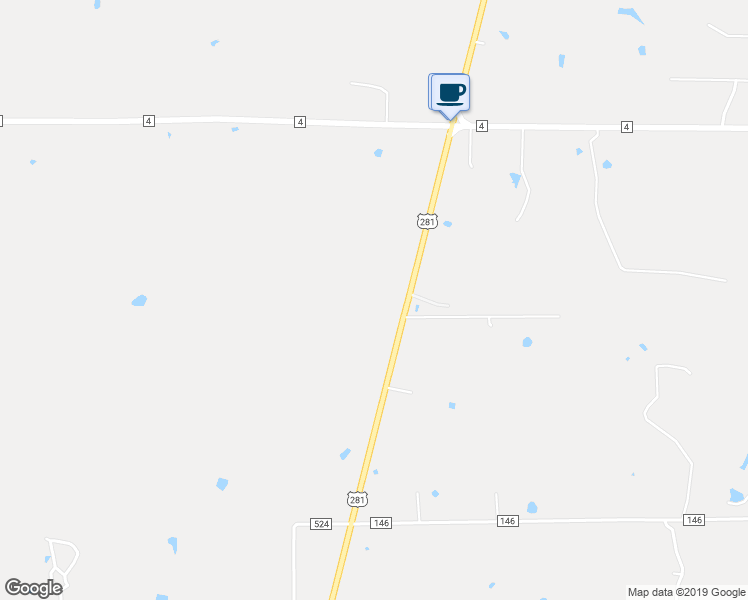 map of restaurants, bars, coffee shops, grocery stores, and more near 20650 U.S. 281 in Lipan