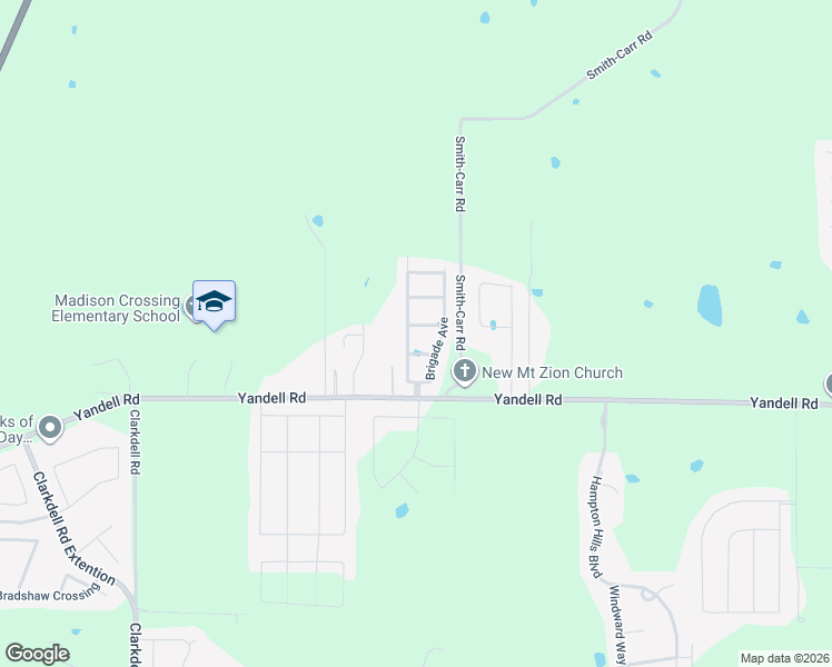 map of restaurants, bars, coffee shops, grocery stores, and more near 101 Sumter Drive in Canton
