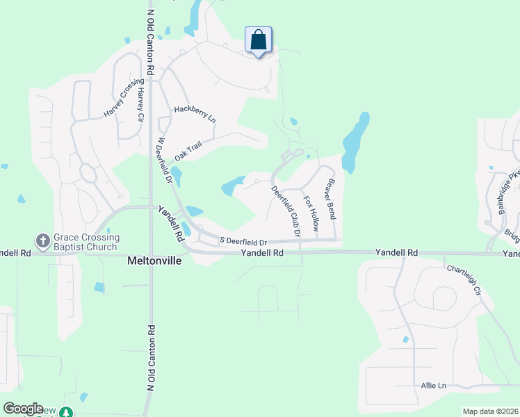 map of restaurants, bars, coffee shops, grocery stores, and more near 419 Spike Ridge in Canton