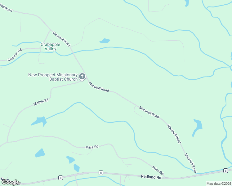 map of restaurants, bars, coffee shops, grocery stores, and more near 1107 Marshell Road in Wetumpka
