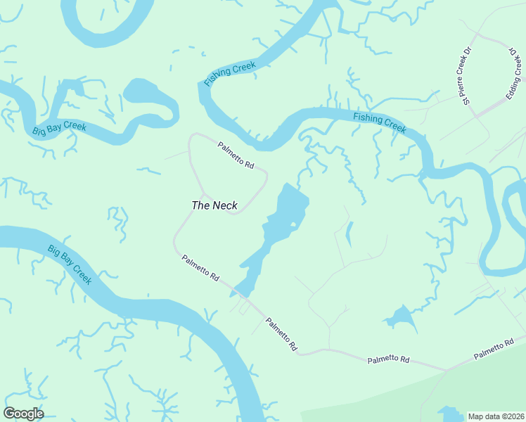 map of restaurants, bars, coffee shops, grocery stores, and more near 8970 Palmetto Road in Edisto Island