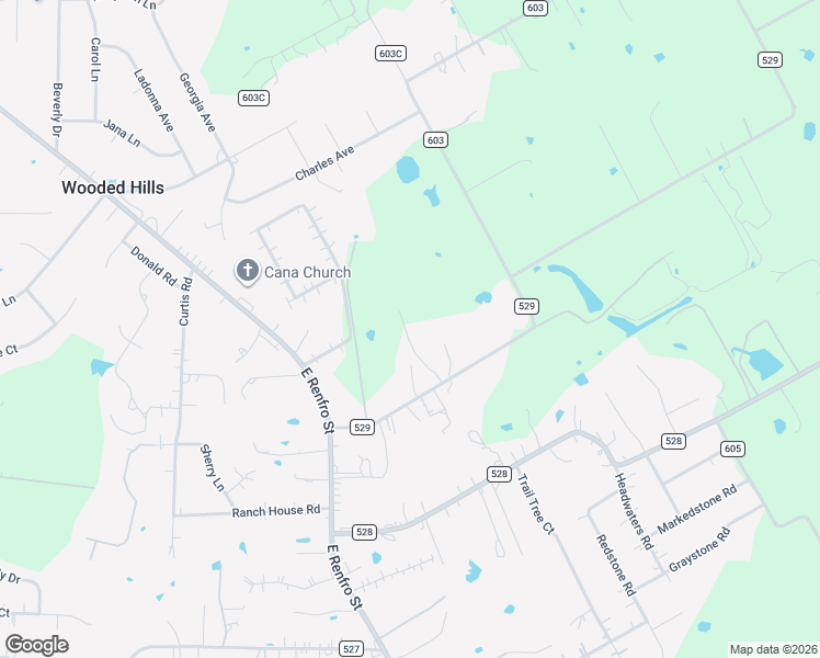 map of restaurants, bars, coffee shops, grocery stores, and more near 1309 County Road 529 in Burleson