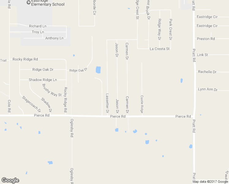 map of restaurants, bars, coffee shops, grocery stores, and more near 115 Jason Drive in Red Oak