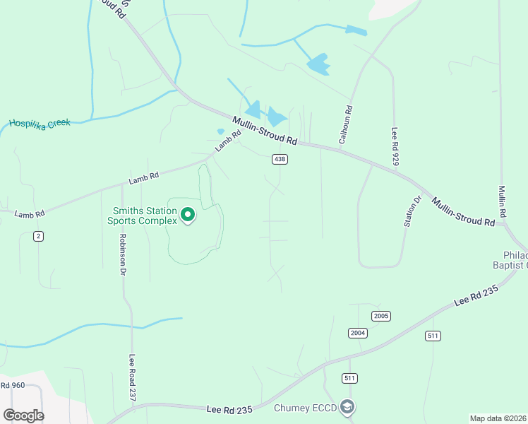 map of restaurants, bars, coffee shops, grocery stores, and more near 264 Lee Road 438 in Smiths Station