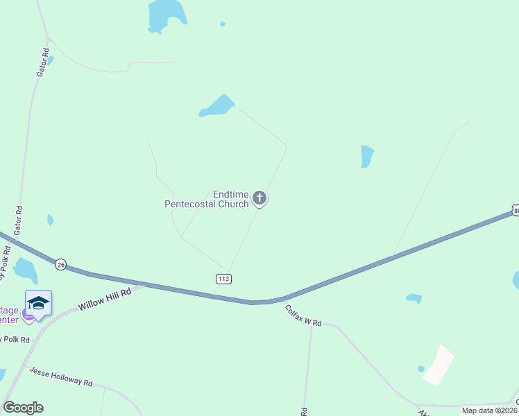 map of restaurants, bars, coffee shops, grocery stores, and more near Anderson Parrish Road in Portal