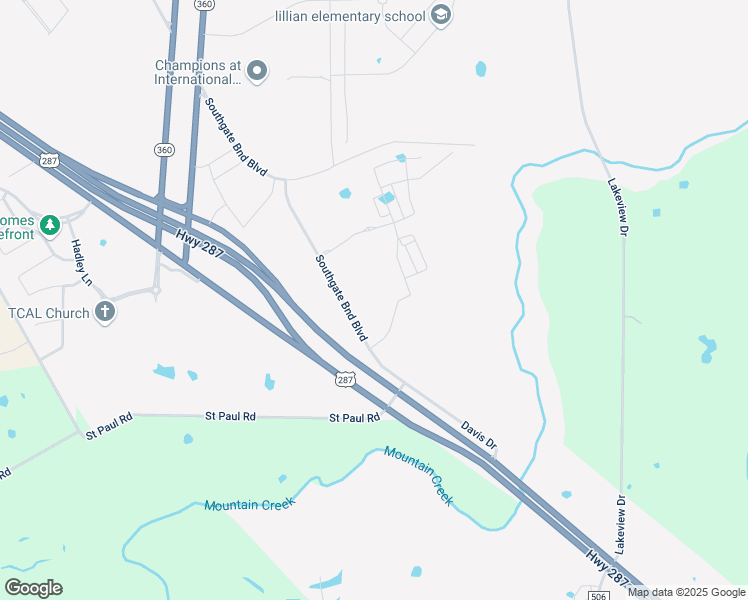 map of restaurants, bars, coffee shops, grocery stores, and more near 2915 Davis Drive in Midlothian