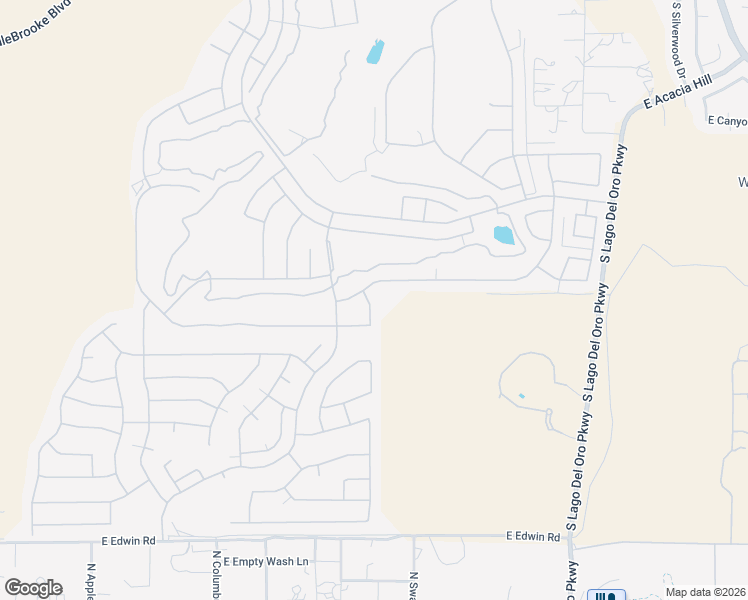 map of restaurants, bars, coffee shops, grocery stores, and more near 39179 South Lake Crest Drive in Tucson
