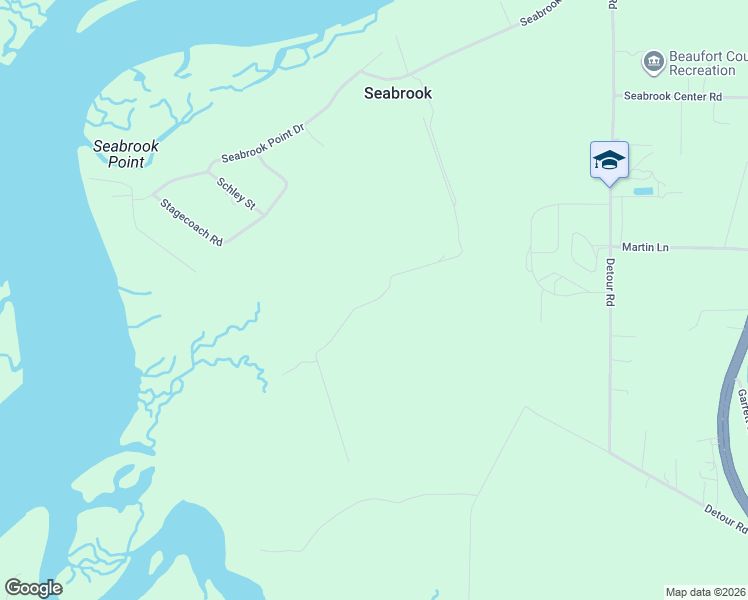 map of restaurants, bars, coffee shops, grocery stores, and more near in Beaufort