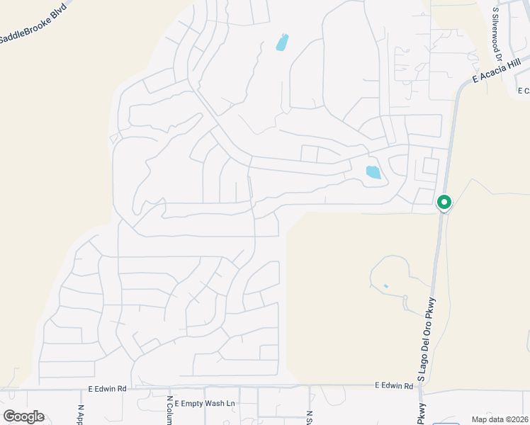map of restaurants, bars, coffee shops, grocery stores, and more near 62856 East Harmony Drive in Tucson