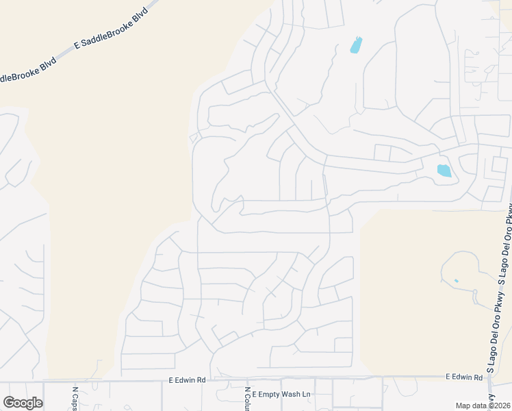 map of restaurants, bars, coffee shops, grocery stores, and more near 62399 East Rangewood Drive in Tucson